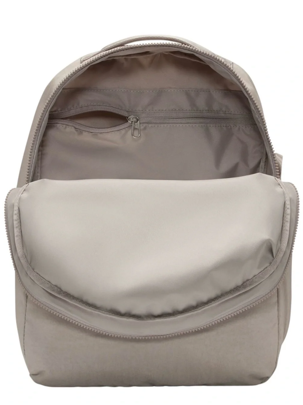 Nike Women's Taupe Backpack with Silver Swoosh